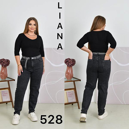 Джинсы Liana Denim 528 black - делук