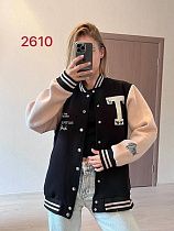 Куртка Fsn 2610 black-beige - делук