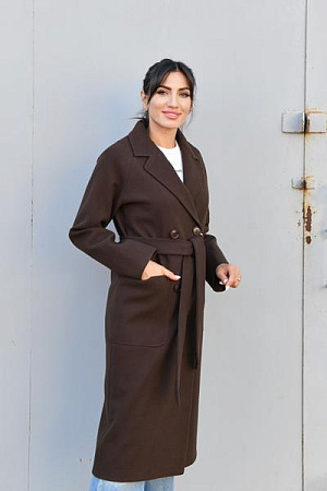 Пальто Style Nadezhda 602 brown - делук