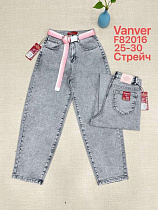 Джинсы Vanver F82016 l.grey - делук