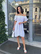 Платье Arina 2467-1 white - делук