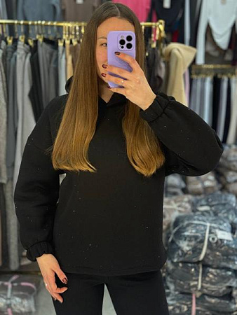 Свитер Arina 1681 black - делук