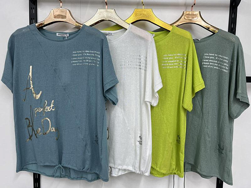 Футболка Dgmd 9587 green - делук