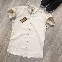 Рубашка No Brand 2156 beige - делук