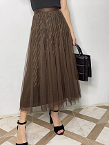 Юбка Kosta 9263 brown - делук