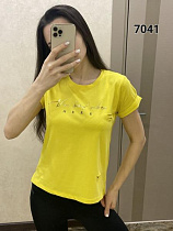 Футболка Fsn 7041 yellow - делук