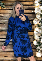 Платье Levisha 26280 blue - делук