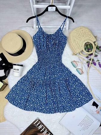 Сарафан Arina 1580 navy - делук