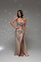 Платье Odis 862 beige - делук