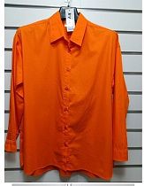 Рубашка Base C6037 orange - делук