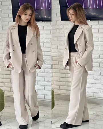 Костюм Karolina KR209 beige - делук