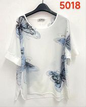 Футболка Lida 5018 white - делук