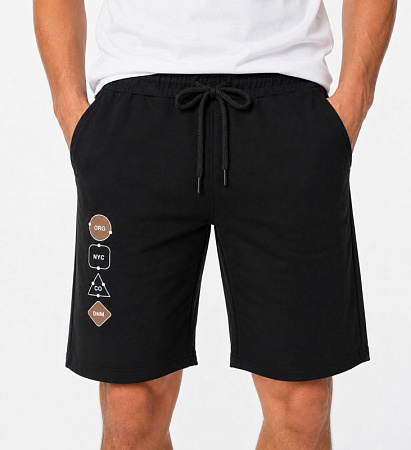 Шорты Obuv Ok2 99465 black - делук