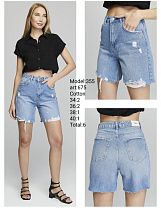Шорты Jeans Style 355-675 l.blue - делук