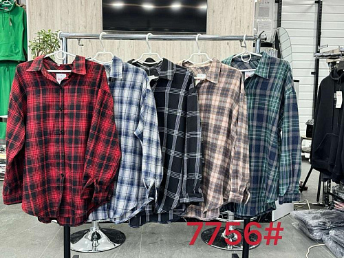 Рубашка Tran 7756-1 red - делук