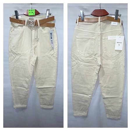 Джинсы Miss Kurry KF369-3 beige - делук