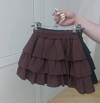 Юбка-Шорты Moda School MD17 brown - делук