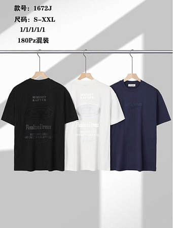 Футболка Liopt 1672J black - делук