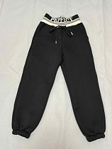 Штаны Спорт Bright Harmony B889 black-beige - делук