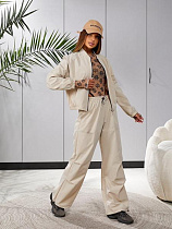 Костюм Спорт Deliv 703 beige - делук