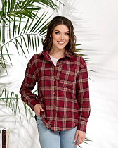 Рубашка Lelis 1050-1 red - делук