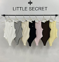 Боди Little Secret K034 grey - делук
