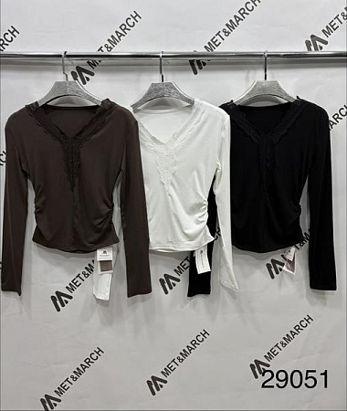 Свитер Met&March 29051 black - делук