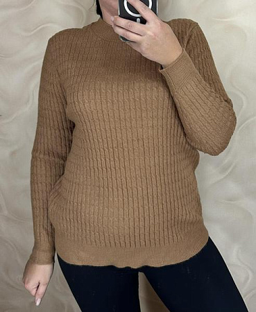 Свитер Levisha 24083 l.brown - делук