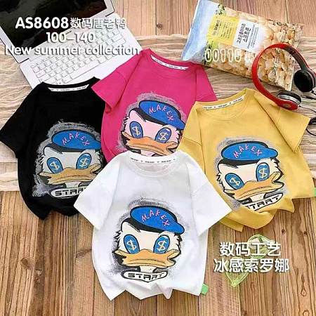 Футболка Sunnytot AS8608 white - делук