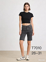 Шорты Newjeans T7010 d.grey - делук