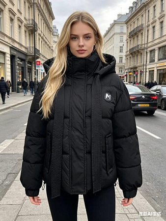 Куртка Jacket B0523 black - делук
