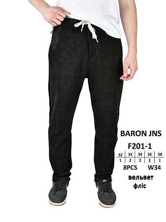Штаны God Baron F201-1 black - делук