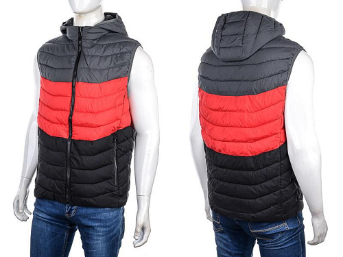 Жилетка M7 88592 grey - делук