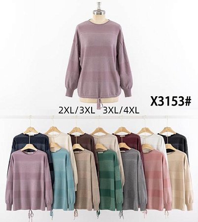 Свитер Anne-Kiss Me X3153 mix - делук