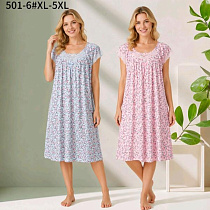 Ночнушка Romeo Life 501-6 pink - делук