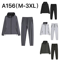 Костюм Спорт Liopt A156 black - делук