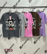 Футболка Met&March 5733 lilac - делук
