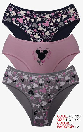 Трусы Disneyopt D4KT197 mix (XL) - делук