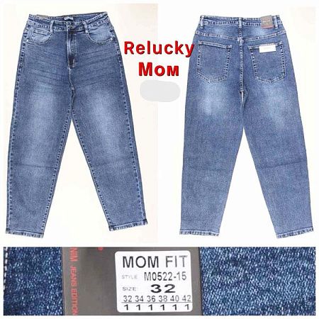 Джинсы Relucky M0522-15 blue - делук