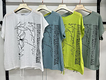 Футболка Estima 7383 blue - делук