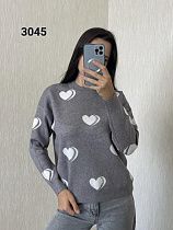 Свитер Fsn 3045 d.grey - делук