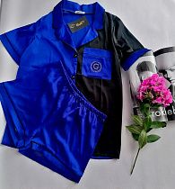 Пижама No Brand 02 blue - делук