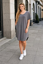Платье Trikotag T1409 grey - делук