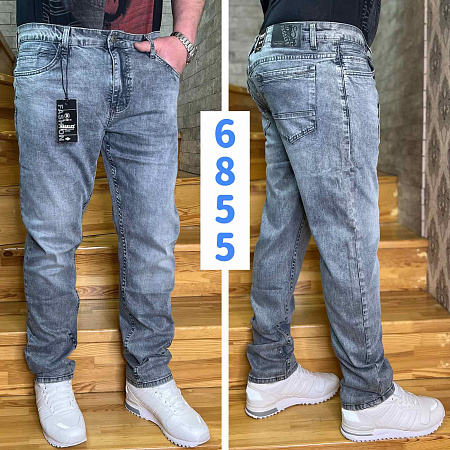 Джинсы God Baron 6855 blue - делук