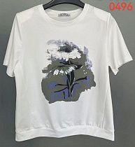 Футболка Lida 0496 white - делук