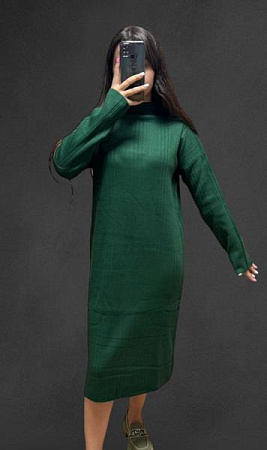 Платье Namik NM351 green - делук