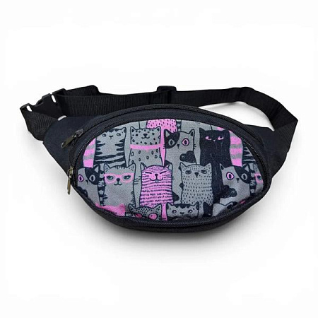 Бананка Fashion Bag PNO04-7 grey - делук