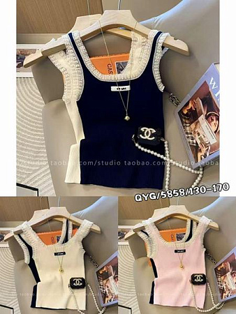 Майка Delfinka 5858 pink - делук