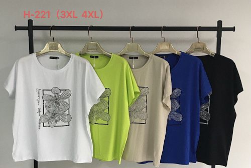 Футболка Modnulya H221 mix - делук