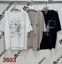 Футболка Met&March 3603 black - делук